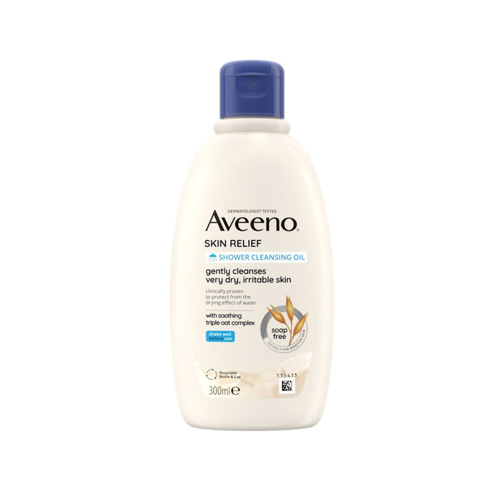 AVEENO SKIN RELIEF SHOWER CLEANSING OIL 300ml