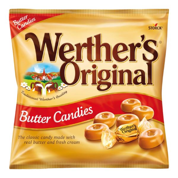 Werther's Original Butter Candies Sharing Sweets Bag (18 x 135g)