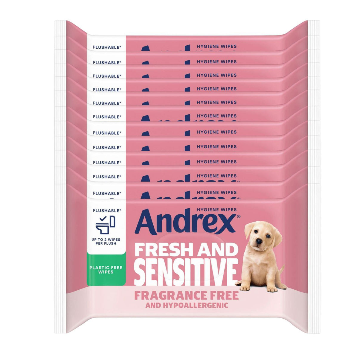 14x Andrex Washlets Fresh Fragranced 30's — myShop