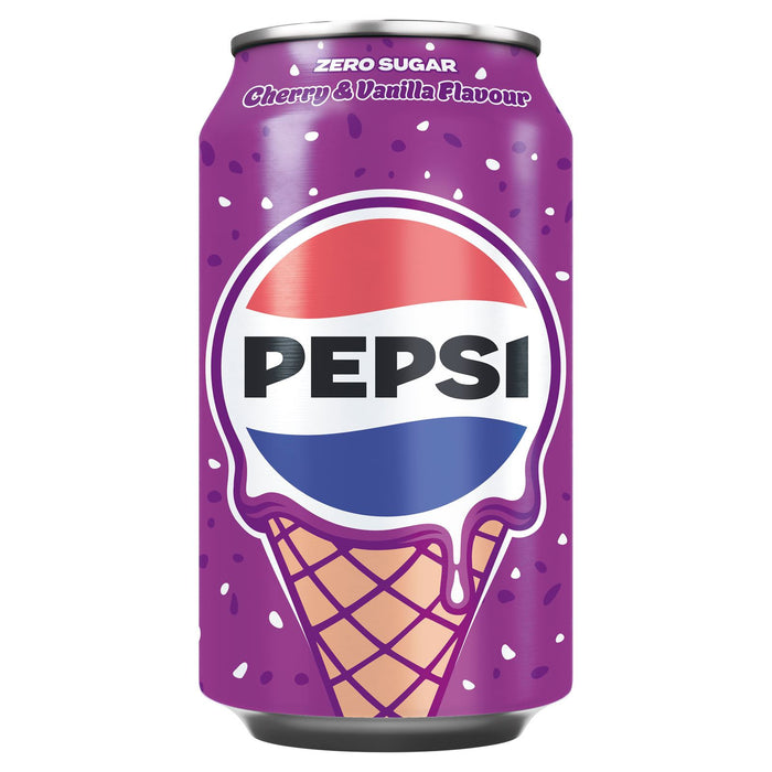 Pepsi Cherry & Vanilla Flavour Zero Sugar (24 x 330ml)