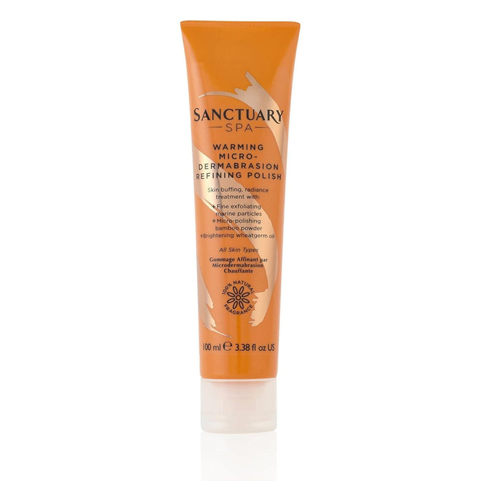 Sanctuary Spa Face Scrub, Warming Micro-Dermabrasion Polish, Exfoliator, 100 ml