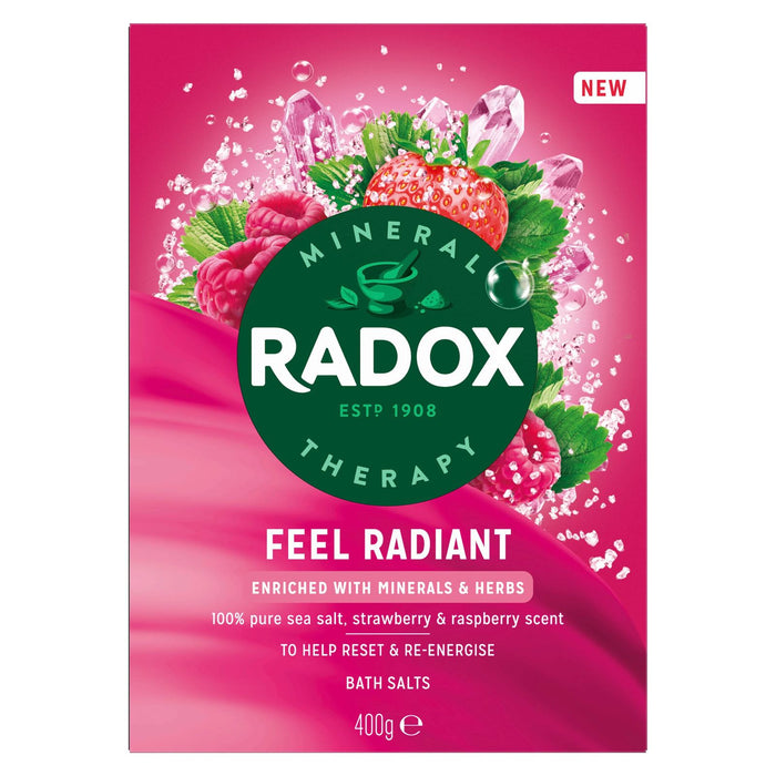 Radox Feel Radiant Bath Salt (400g)