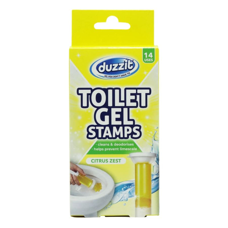 Duzzit Toilet Gel Stamps Citrus Zest (14 Uses)