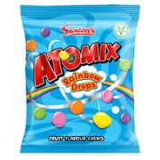 Swizzels Atomix Rainbow Drops Fruity Chewy Sweets (12 x 110g) - image 2