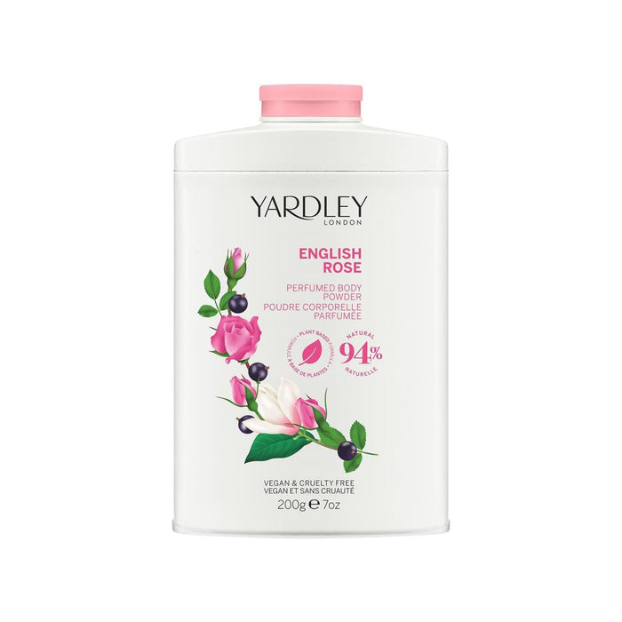 Yardley English Rose Perfumed Talc 200g