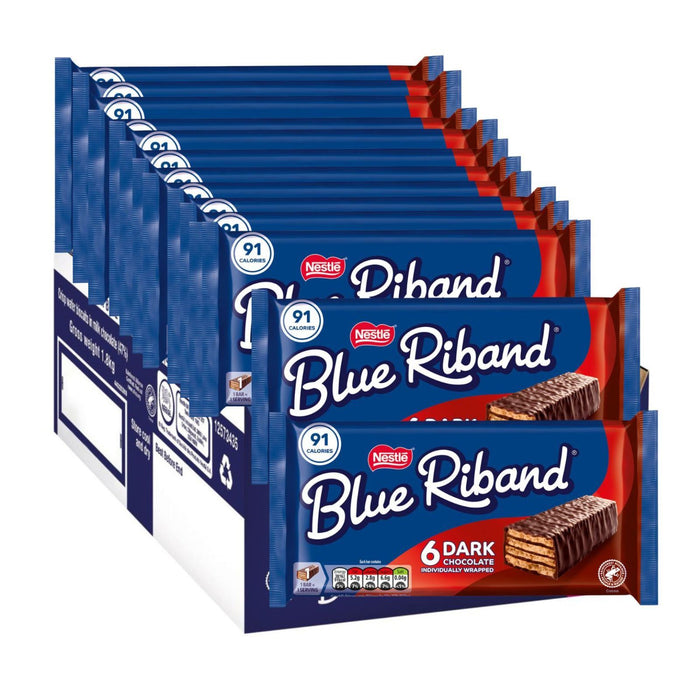 Blue Riband Goa Blue Riband Dark Chocolate Wafer Bars 6 Pack (Box of 26) — myShop