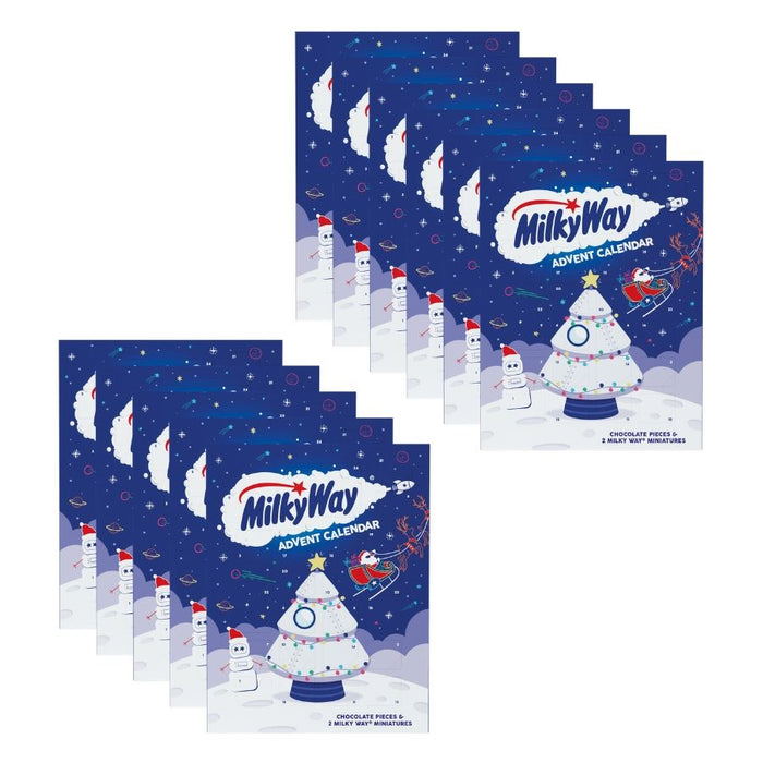 Milky Way Milk Chocolate Advent Calendar (11 x 110g)