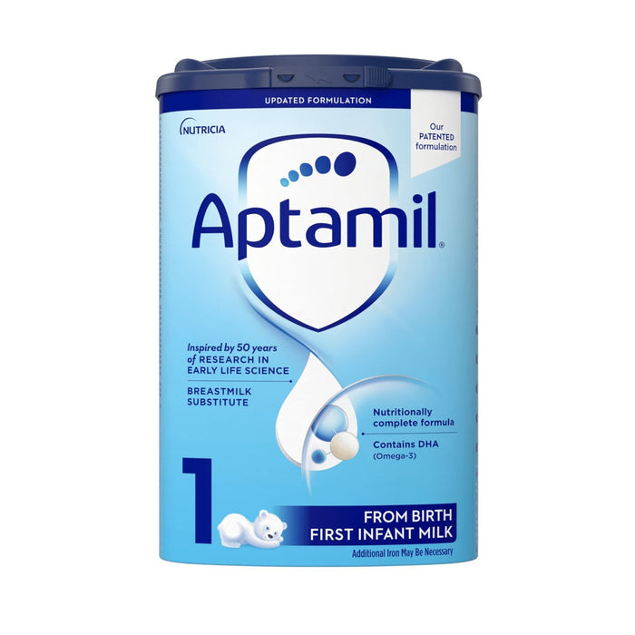 Aptamil 1 First Baby Milk Formula Powder from Birth 800g BB 14/4/2024