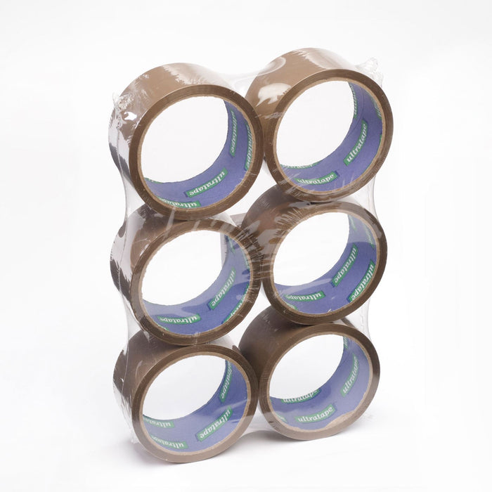 6x  Packing Tape, Brown Tape