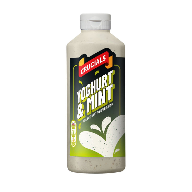 Crucials Sauce Squeezy Yoghurt & Mint 500ml