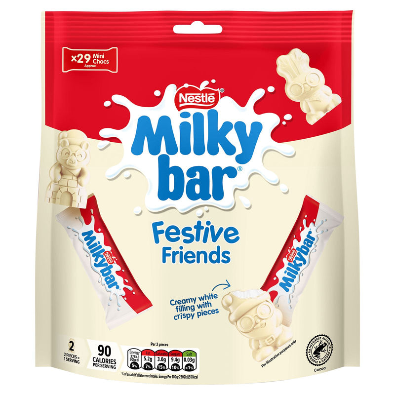 Milkybar Festive Friends White Chocolate Bag (5 x 262g) - image 2