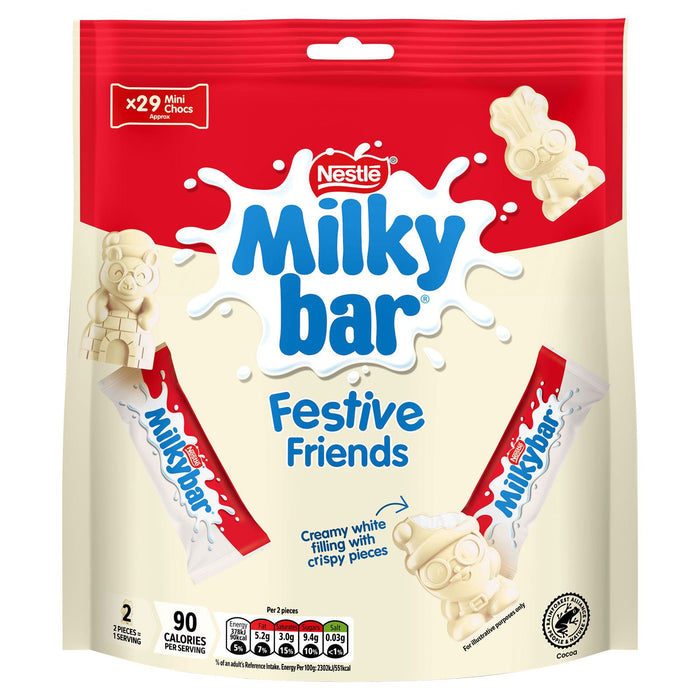 Milkybar Festive Friends White Chocolate Bag (5 x 262g)