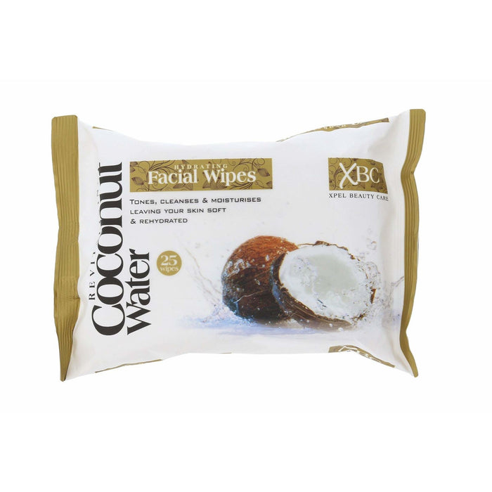XBC Coconut Water Facial Wipes Twin Pack