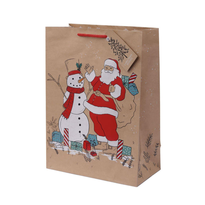 Tom Smith Classic Christmas Large Gift Bag (Box of 12)