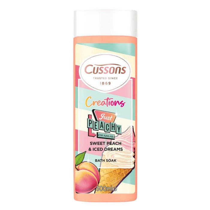 Cussons Creations Just Peachy Bath Soak (500ml)