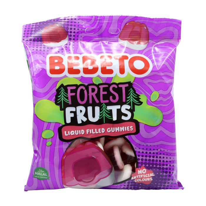Bebeto Forest Fruit Centre Filled Gummies 130g (Box of 10)