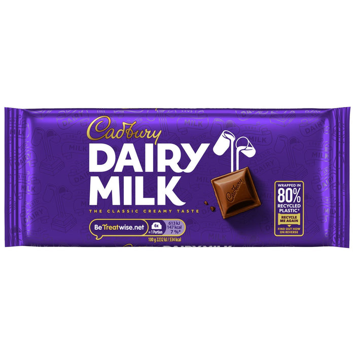 Cadbury Dairy Milk Chocolate Bar (21 x 110g)