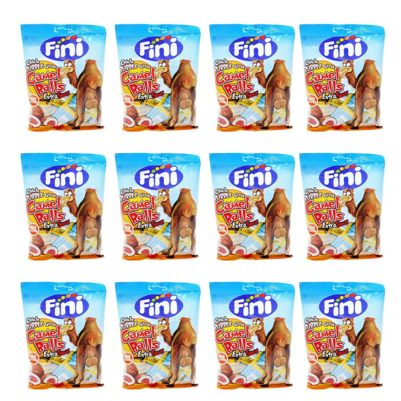 Fini Camel Balls Gum Pieces 75g (Box of 12)