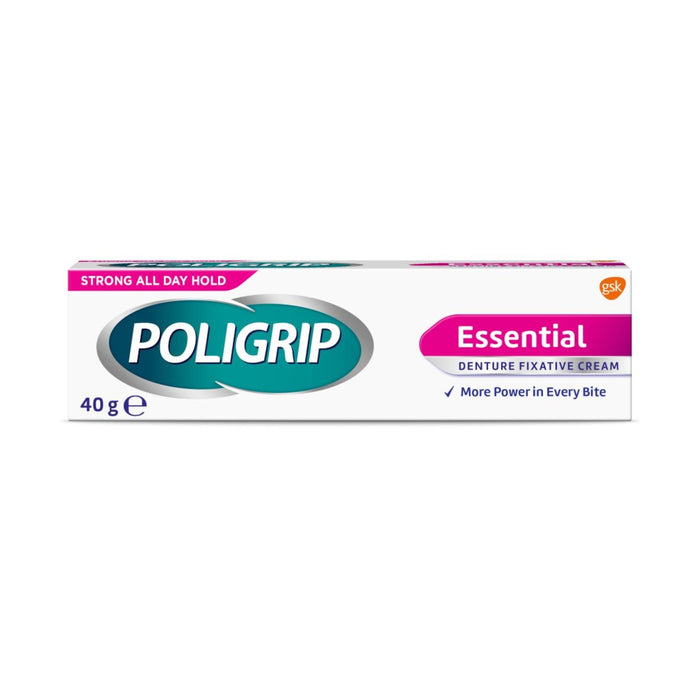 Poligrip Essential Denture Fixative Cream 40 g