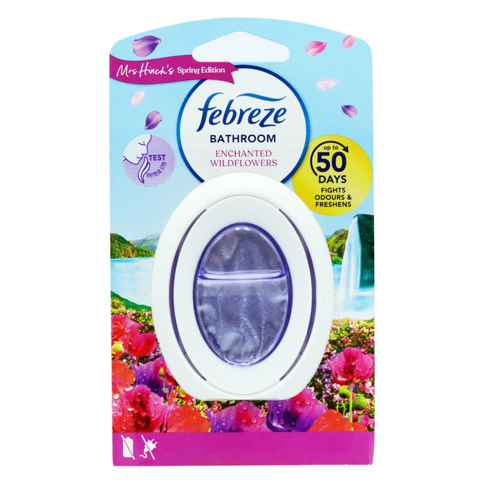 Febreze Bathroom Air Freshener, Mrs Hinch's Cosy Season Enchanted Wildflowers 7.5ml