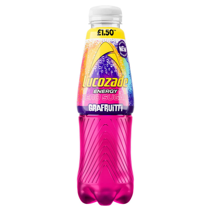 Lucozade Energy Zero Sugar Drink Grafruitti (12 x 500ml)
