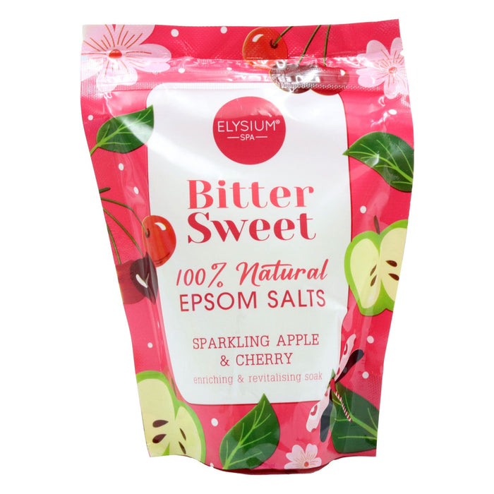 Elysium Spa  Bath Salts - Sparkling Apple & Cherry 450g