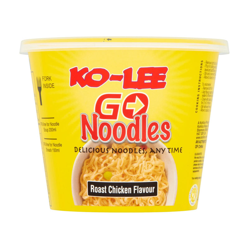Ko-lee Go Noodles Chicken 65g (Box of 6)