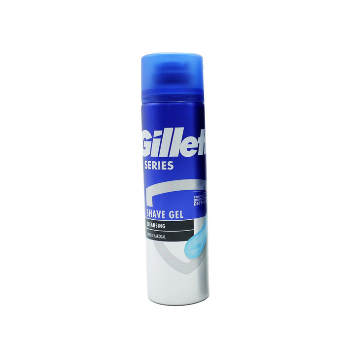 Gillette Series Shave Gel Cleansing With Charcoal 200 ml