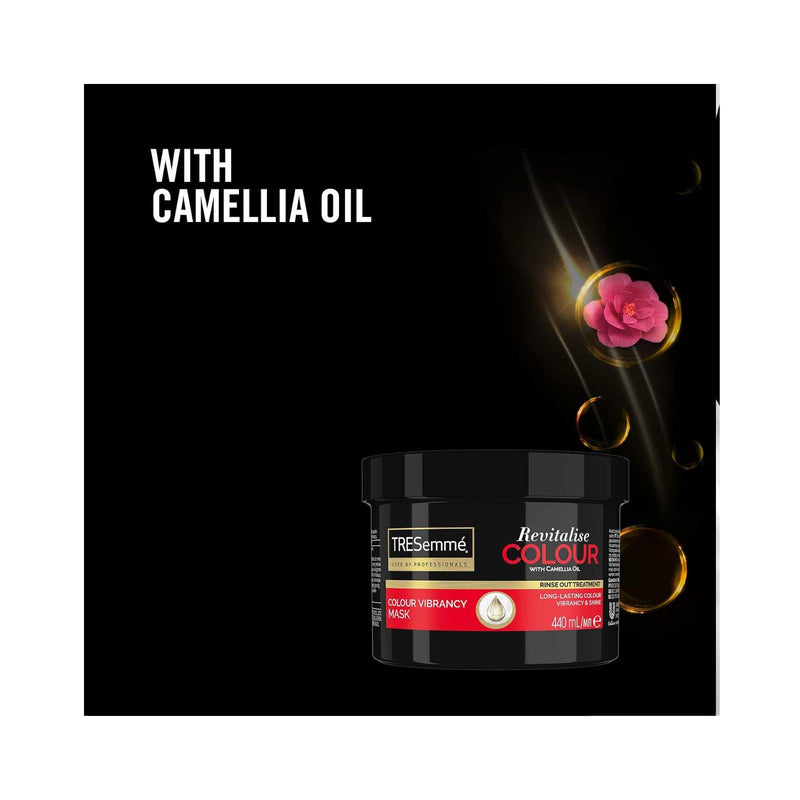 TRESemmé Revitalise Colour Vibrancy Hair Mask with Camellia Oil for Coloured Hair 440ml - image 4