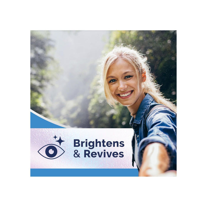 Optrex Dazzling Eye Drops for Dull Eyes, brightens and revives, 10ml