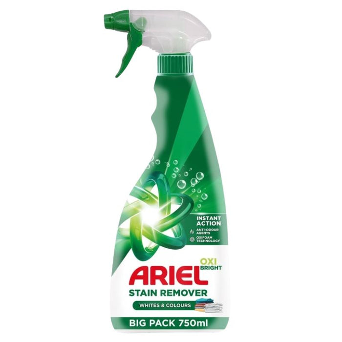 Ariel Diamond Bright Stain Remover Whites & Colours (750ml)