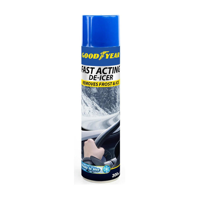 Goodyear De-Icer Fast Acting, Remove Frost and Ice Quickly 300ml