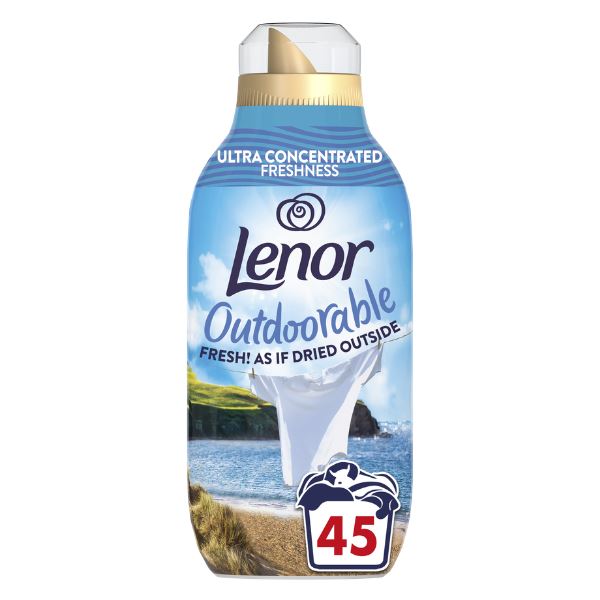 Lenor Outdoorable Liquid Fabric Conditioner Seabreeze Stroll (45 Washes)