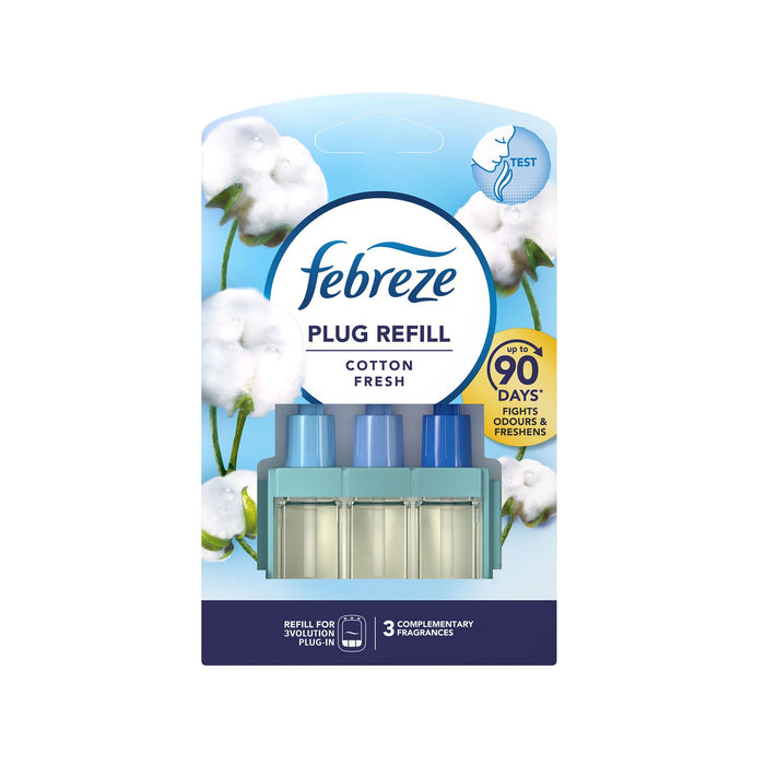Febreze 3Volution Plug Refill Cotton Fresh 20ml — myShop