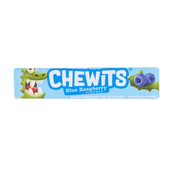 Chewits Stick Blue Raspberry 30 grams (Box of 40)