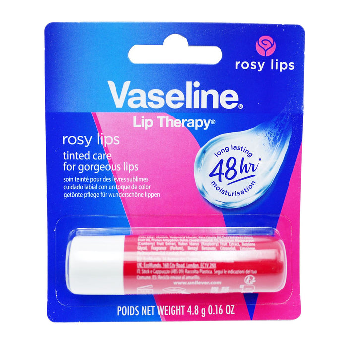 Vaseline Lip Therapy Lip Balm Stick Tinted  Rosy Lips 4.8 grams