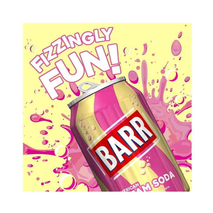 BARR CREAM SODA PM 2.50 6 Pack 330ml (Box of 4)