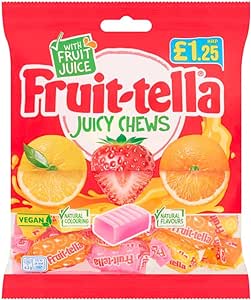 Fruit-tella Juicy Chews 170g BB 7/24