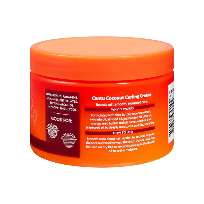 Cantu Shea Butter for Natural Hair Coconut Curling Cream 340g