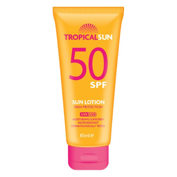 Tropical Sun Lotion, High Protection SPF 50 (85ml)