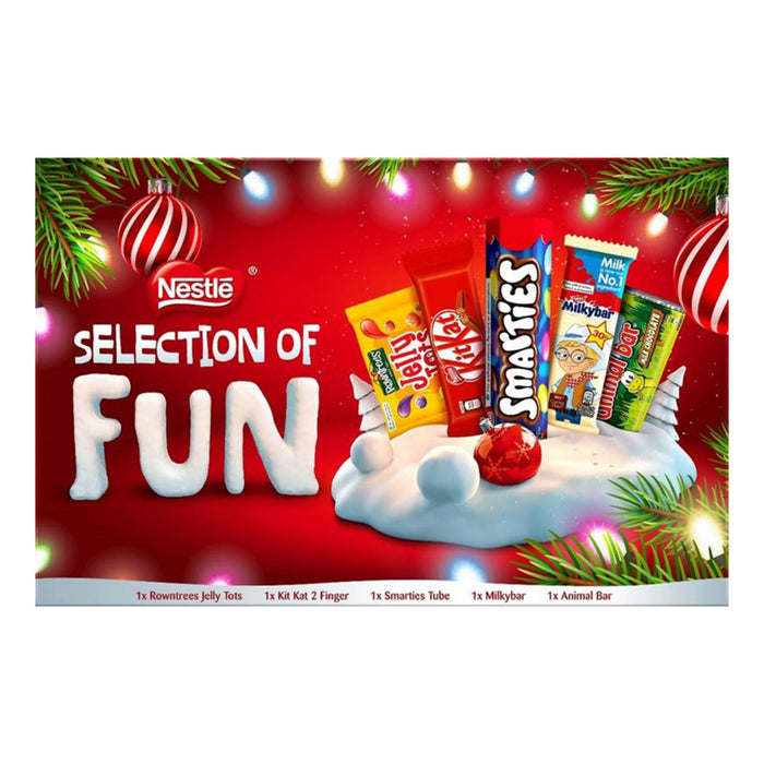 Nestle Selection of Fun Assorted Chocolate Box 144g BB 06/23