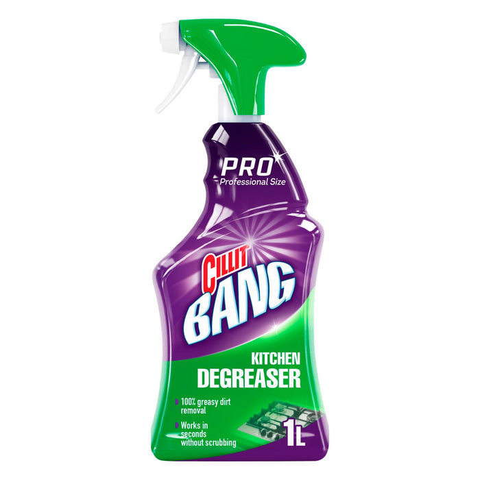 Cillit Bang Professional Degreaser Spray, Powerful Kitchen Cleaner 1Litre