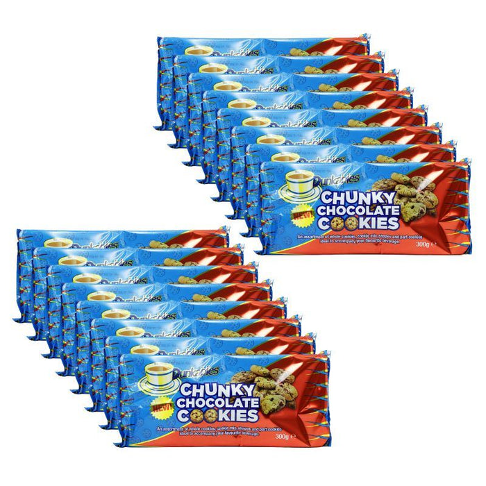 Dunkables Chunky Chocolate Cookies (16 x 300g)