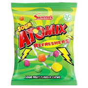 Swizzels Atomix Sour Refreshers Fruit Flavour Chews (12 x 110g) - image 2