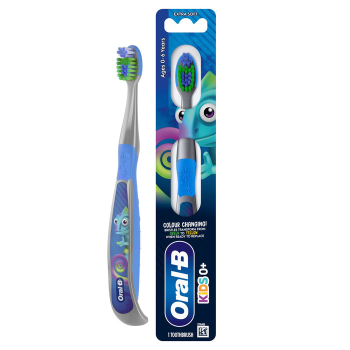 ORAL-B KIDS 0+ Manual Toothbrush – Extra Soft Bristles – 0-6 Years