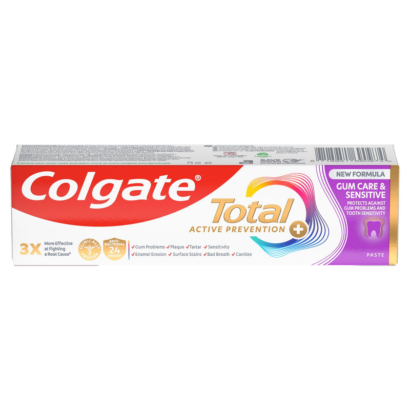 Colgate Total Active Prevention + Gum Care & Sensitivity Toothpaste (75ml)