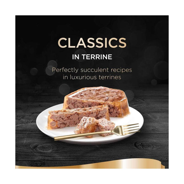 Sheba Classics in Terrine with Chicken, Wet Cat Food Trays 85 g (Box of 22)