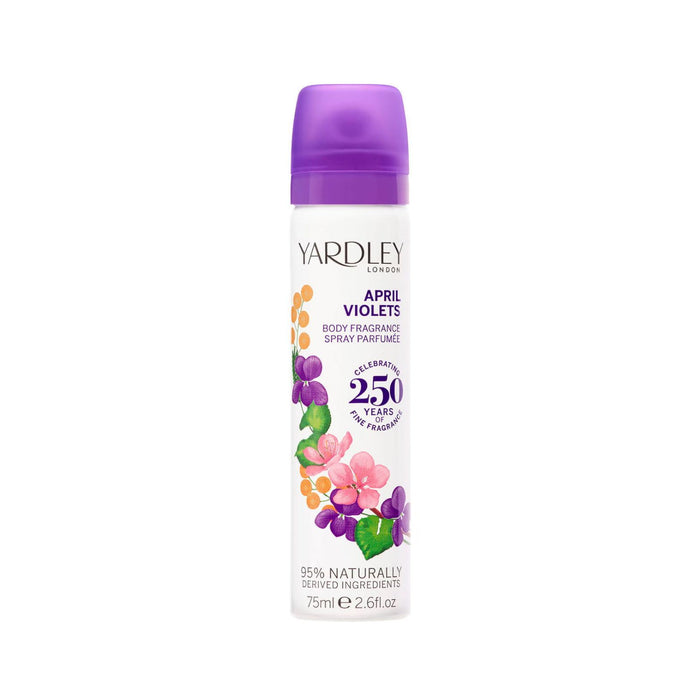 Yardley London April Violets Body Spray 75ml