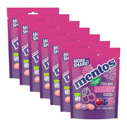 Mentos Berry Good Chewy Dragees Sweets Bag (7 x 160g)