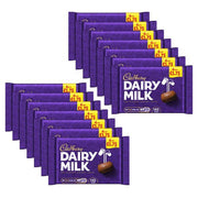 Cadbury Dairy Milk Chocolate Bar, 4 Pack (14 x 108.8g)